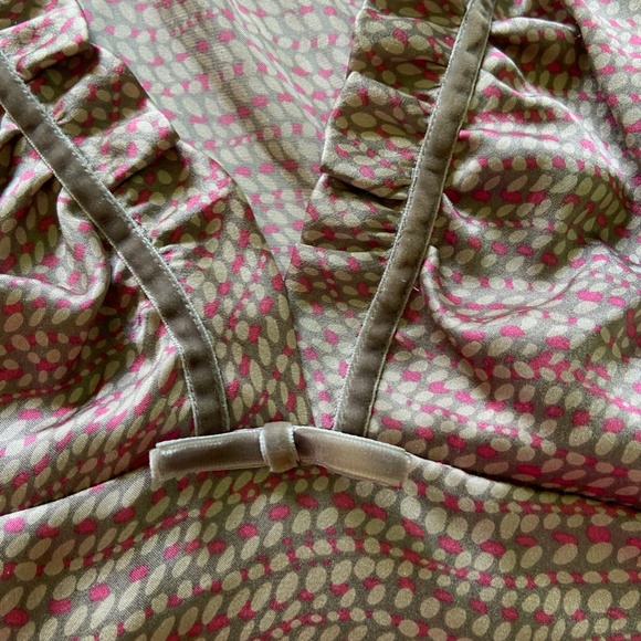 Ted Baker Silk Tank Shell Shirt Top Blouse Size 4 - Picture 7 of 8